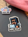 Hacker sticker