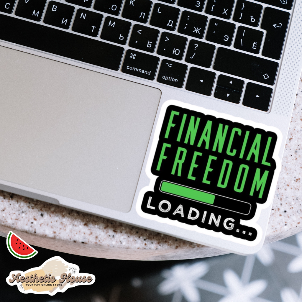 Financial Freedom Sticker