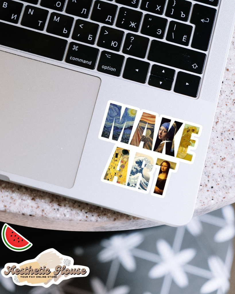 Make Art Sticker