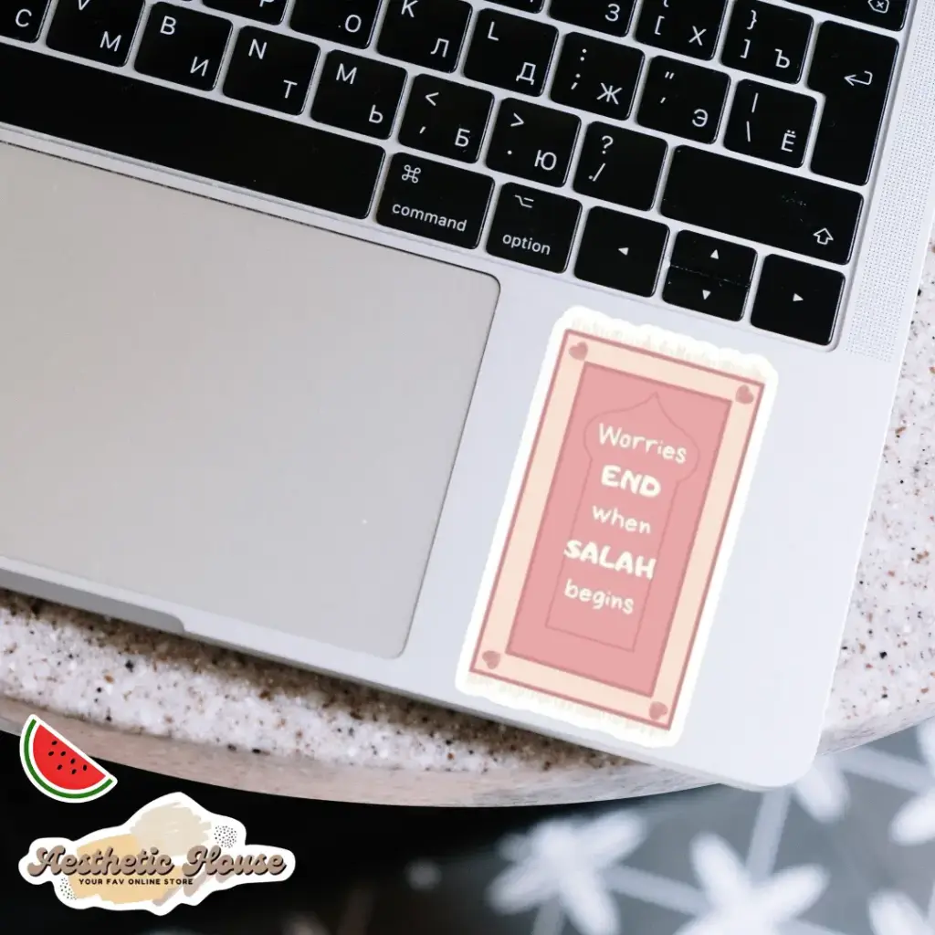 worries ends with Salah Sticker