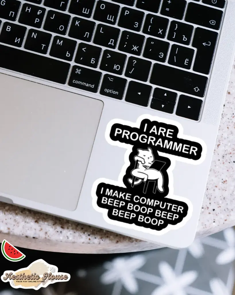 I'm a programmer Sticker