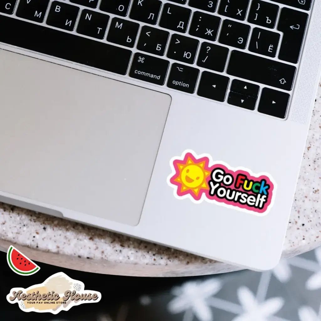 Fuck yourself Sticker