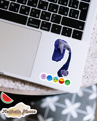 Inside out sticker