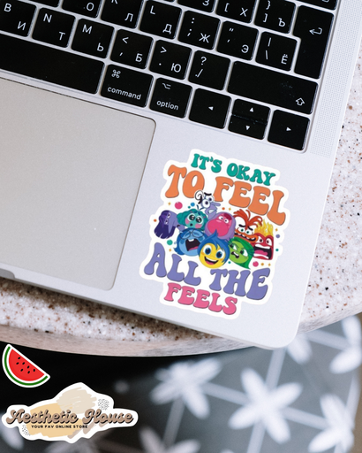 Inside out sticker 