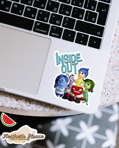 Inside out sticker 