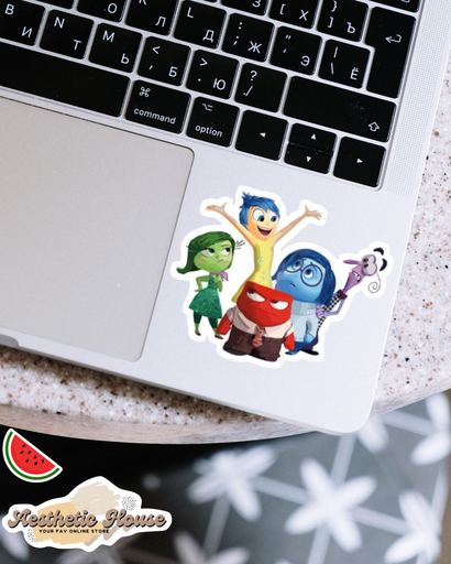 Inside out sticker 