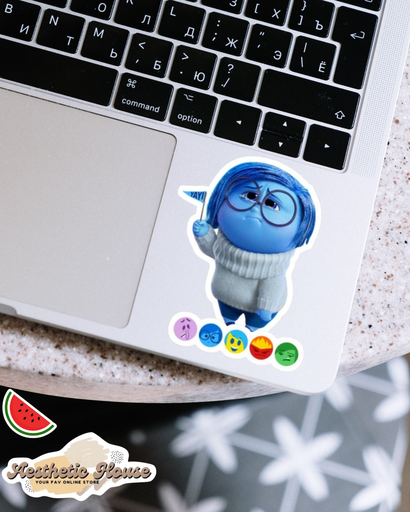 Inside out sticker 