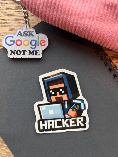 Hacker sticker