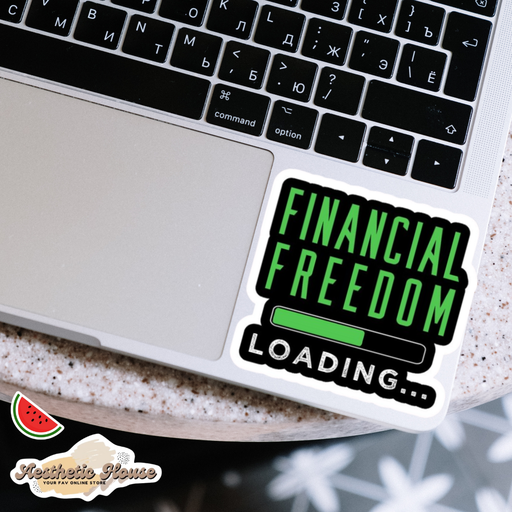 Financial Freedom Sticker