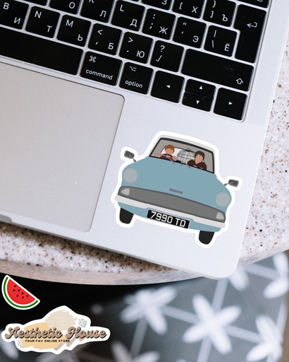 Driving Sticker