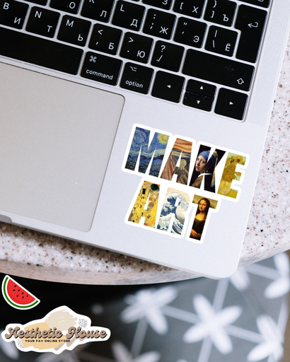 Make Art Sticker