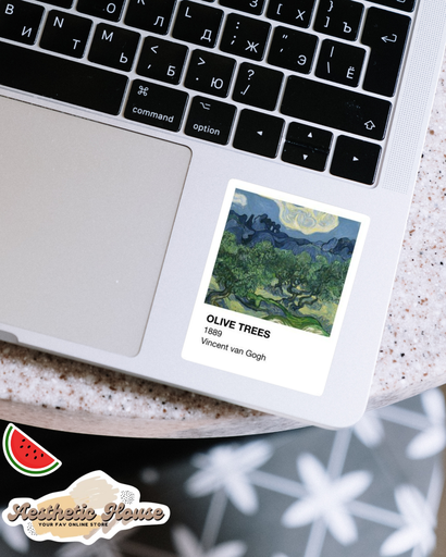 Olive Trees Sticker