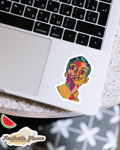 Modern art Sticker