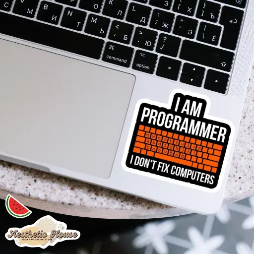 I am a Programmer Sticker