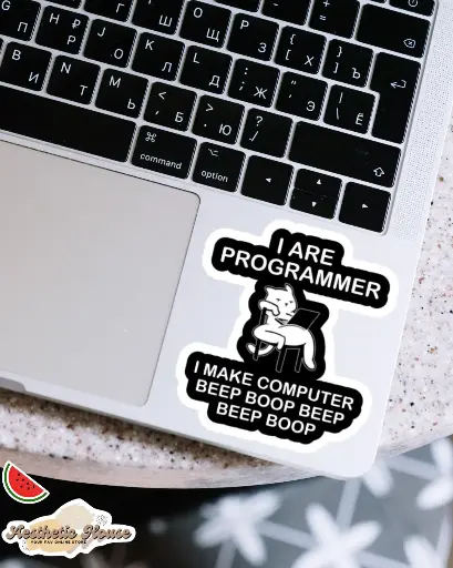 I'm a programmer Sticker